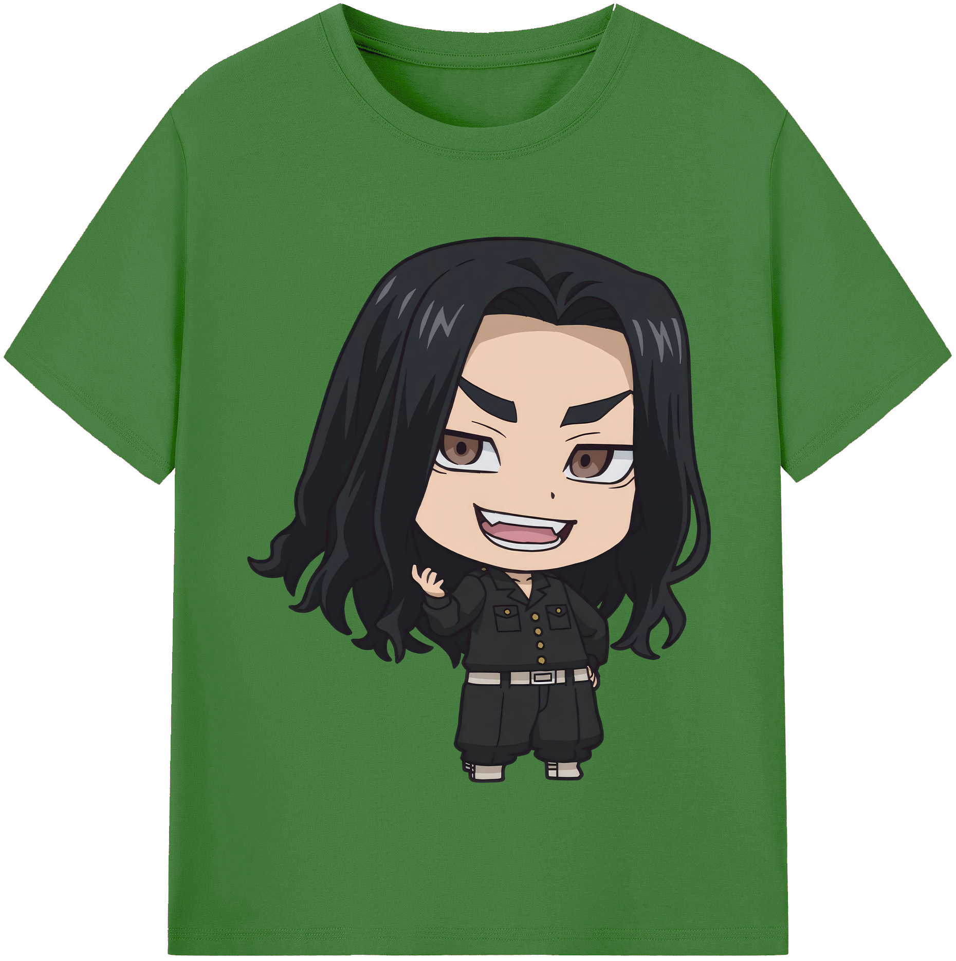 （画像用） 東京リベンジャーズ Tokyo Revengers レディースカジュアルプリントTシャツ（綿100％）